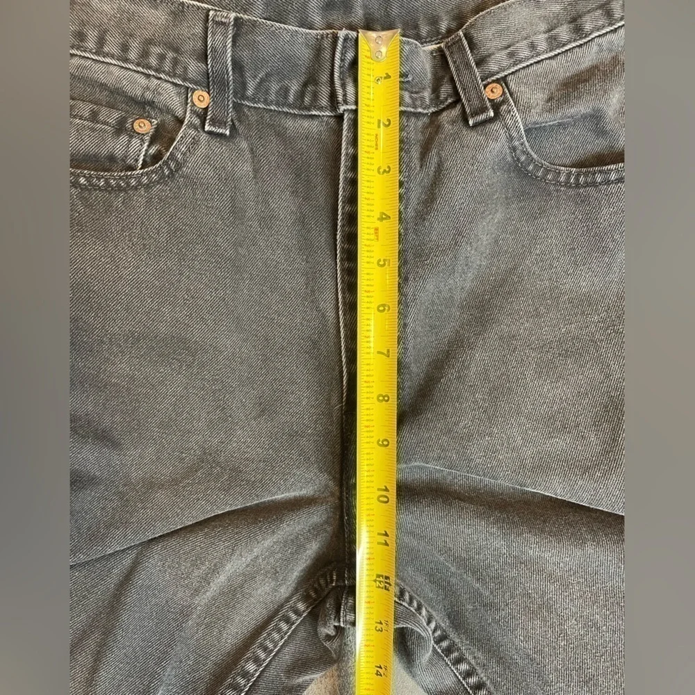 Levi’s 550 classic straight leg denim men’s jeans black 34 waist zipper fly